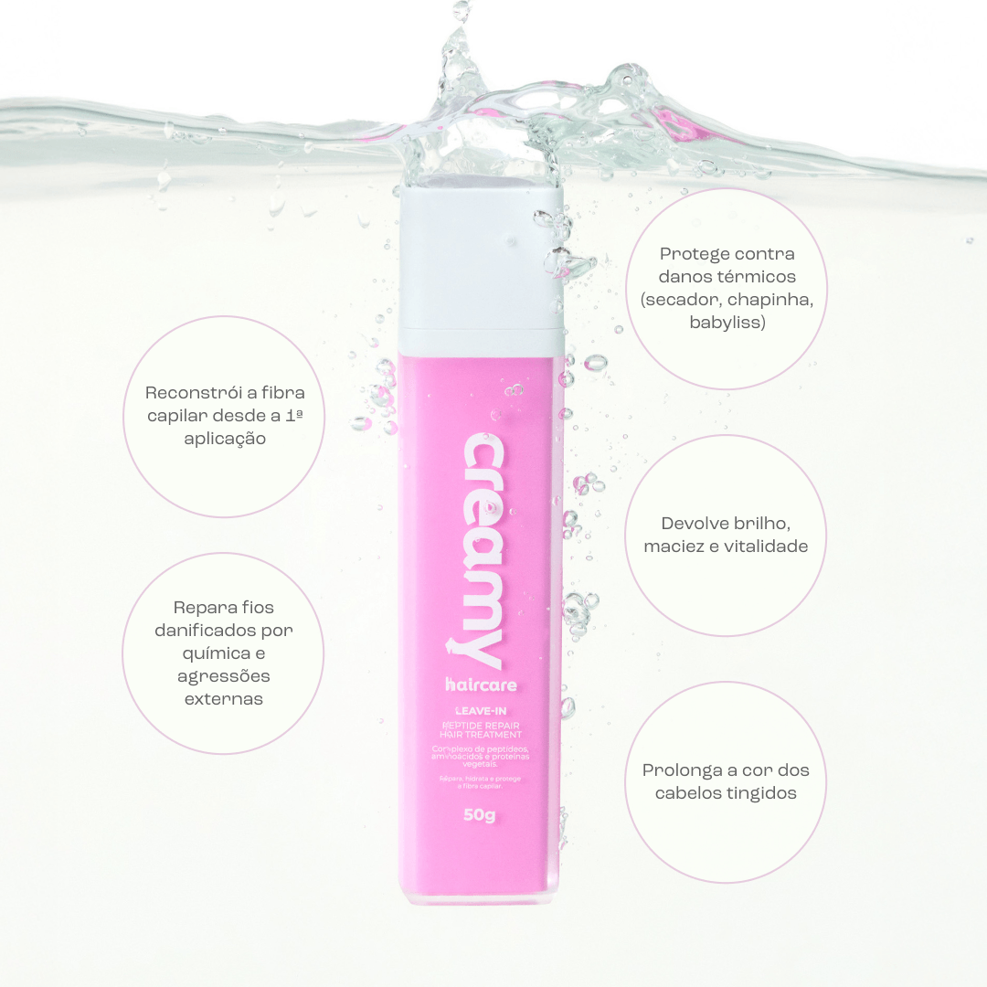 Creme de Reconstrução Capilar sem Enxágue 50g